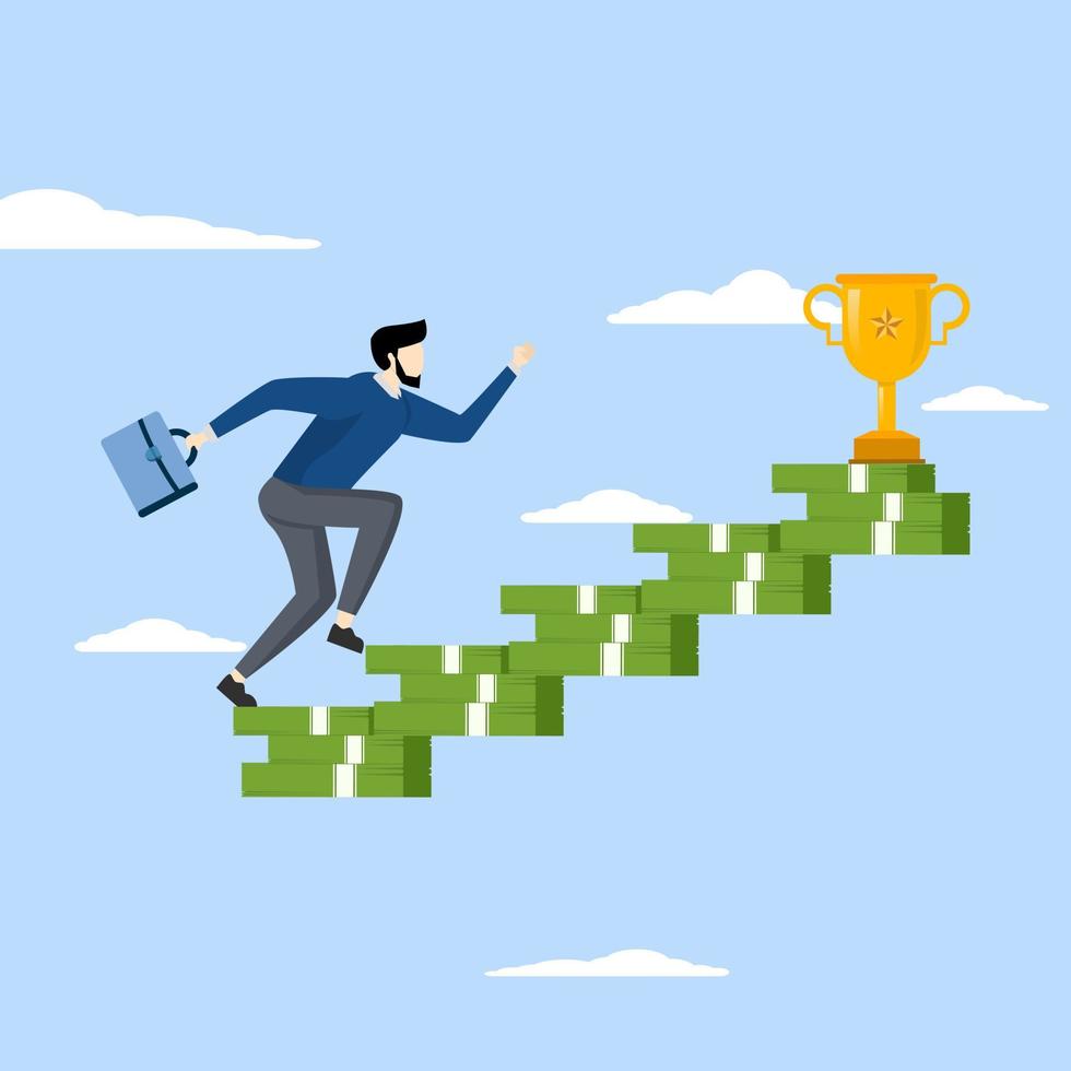 Concept of Financial Independence Ladder